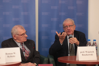 Prezentacja „Listów amerykańskich 1953–1983” Stefana Korbońskiego – Warszawa, 20 listopada 2019. Fot. Piotr Życieński (IPN)