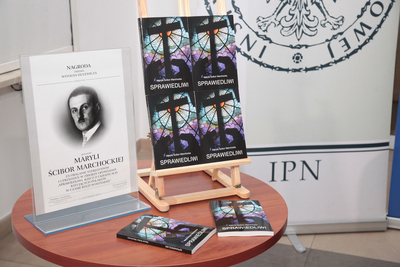 Prezentacja książki Maryli Ścibor-Marchockiej „Sprawiedliwi” – Warszawa, 22 listopada 2019. Fot. Piotr Życieński (IPN)
