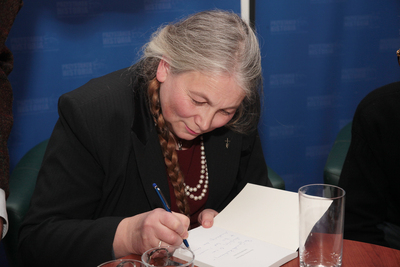 Maryla Ścibor-Marchocka, autorka książki „Sprawiedliwi” – Warszawa, 22 listopada 2019. Fot. Piotr Życieński (IPN)