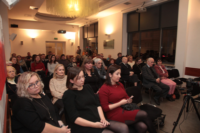 Prezentacja książki „Jedno z moich imion brzmi życie – rozmowy z tymi, którzy przetrwali piekło wojny” – Warszawa, 25 listopada 2019. Fot. Piotr Życieński (IPN)
