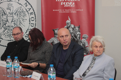 Prezentacja książki „Jedno z moich imion brzmi życie – rozmowy z tymi, którzy przetrwali piekło wojny” – Warszawa, 25 listopada 2019. Fot. Piotr Życieński (IPN)