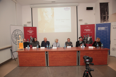 Prezentacja książki „Jedno z moich imion brzmi życie – rozmowy z tymi, którzy przetrwali piekło wojny” – Warszawa, 25 listopada 2019. Fot. Piotr Życieński (IPN)