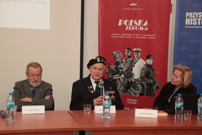 Prezentacja książki „Jedno z moich imion brzmi życie – rozmowy z tymi, którzy przetrwali piekło wojny” – Warszawa, 25 listopada 2019. Fot. Piotr Życieński (IPN)