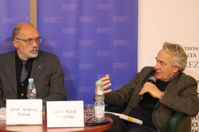 Dyskusja wokół książki Marka Hańderka „Unia 1940–1948. Dzieje zapomnianego ruchu ideowego” – Warszawa, 26 listopada 2019. Fot. Aleksandra Wierzchowska (IPN)