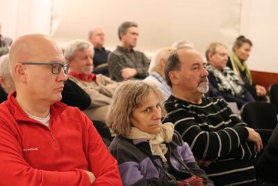 Dyskusja wokół książki Marka Hańderka „Unia 1940–1948. Dzieje zapomnianego ruchu ideowego” – Warszawa, 26 listopada 2019. Fot. Aleksandra Wierzchowska (IPN)