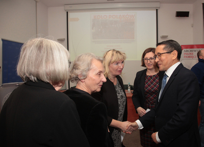 Losy Polaków w Indiach 1942–1948 – spotkanie wokół dokumentów przekazanych do IPN. Fot. P. Życieński (IPN)