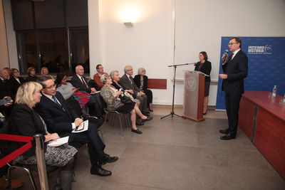 Losy Polaków w Indiach 1942–1948 – spotkanie wokół dokumentów przekazanych do IPN. Fot. P. Życieński (IPN)