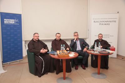 Historia prześladowań i działalności ojca Serafina Kaszuby – spotkanie z cyklu „Tajemnice bezpieki” . Fot. P Życieński (IPN)