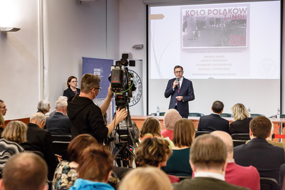 Losy Polaków w Indiach 1942–1948 – spotkanie wokół dokumentów przekazanych do IPN. Fot. S.Kasper (IPN)