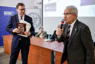 Losy Polaków w Indiach 1942–1948 – spotkanie wokół dokumentów przekazanych do IPN. Fot. S.Kasper (IPN)