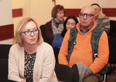 Spotkanie z cyklu „Polskie miasta wobec totalitaryzmów” – Warszawa, 28 listopada 2019. Fot. Piotr Życieński (IPN)