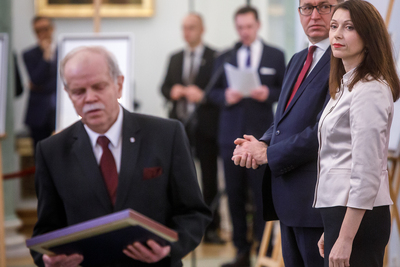 Uroczystość wręczenia not identyfikacyjnych – Warszawa, 3 grudnia 2019. Fot. Sławek Kasper (IPN)