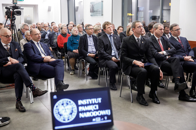 Otwarcie wystawy „Bracia w wierze. Współpraca katolików polskich i słowackich w okresie komunizmu” – Warszawa, 3 grudnia 2019. Fot. Sławek Kasper (IPN)