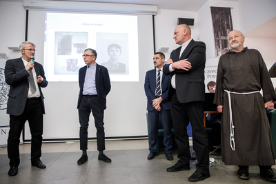 Otwarcie wystawy „Bracia w wierze. Współpraca katolików polskich i słowackich w okresie komunizmu” – Warszawa, 3 grudnia 2019. Fot. Sławek Kasper (IPN)