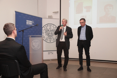 Otwarcie wystawy „Bracia w wierze. Współpraca katolików polskich i słowackich w okresie komunizmu” – Warszawa, 3 grudnia 2019. Fot. Piotr Życieński (IPN)