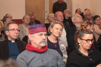 Otwarcie wystawy „Bracia w wierze. Współpraca katolików polskich i słowackich w okresie komunizmu” – Warszawa, 3 grudnia 2019. Fot. Piotr Życieński (IPN)