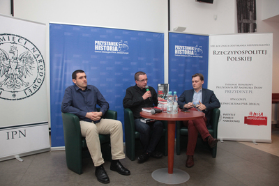 Z cyklu „Historia zza kulis”: o przyczynach angażowania się w działalność szpiegowską – Warszawa, 10 grudnia 2019. Fot. Piotr Życieński (IPN)