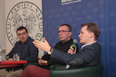 Z cyklu „Historia zza kulis”: o przyczynach angażowania się w działalność szpiegowską – Warszawa, 10 grudnia 2019. Fot. Piotr Życieński (IPN)