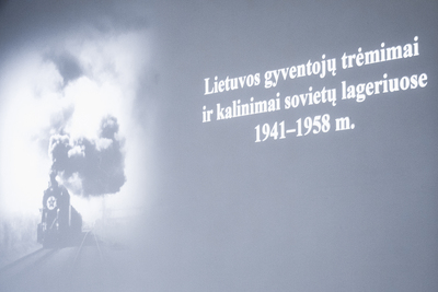 Prezentacja wspomnień Dalii Grinkevičiūtė „Litwini nad Morzem Łaptiewów” – Warszawa, 11 grudnia 2019. Fot. Sławek Kasper (IPN)