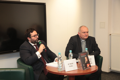 Dyskusja wokół książki „Prymas Wyszyński a Niepodległa. Naród – patriotyzm – państwo w nauczaniu Prymasa Tysiąclecia” – Warszawa, 11 grudnia 2019. Fot. Piotr Życieński (IPN)