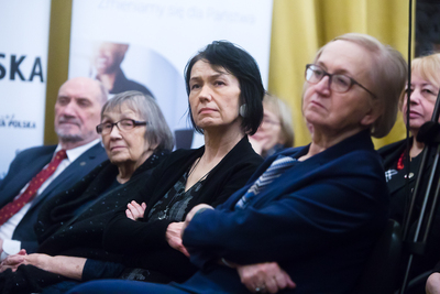 Spotkanie na Rakowieckiej w rocznicę wprowadzenia stanu wojennego – 12/13 grudnia 2019. Fot. Sławek Kasper (IPN)