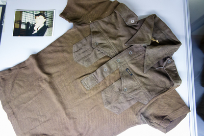 Pamiątki po Emilu Barchańskim, najmłodszej ofierze stanu wojennego, przekazane do Muzeum Żołnierzy Wyklętych i Więźniów Politycznych PRL. Fot. Sławek Kasper (IPN)