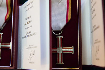 Uroczystość wręczenia Krzyży Wolności i Solidarności – Warszawa, 13 grudnia 2019. Fot. Sławek Kasper (IPN)