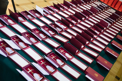 Uroczystość wręczenia Krzyży Wolności i Solidarności – Warszawa, 13 grudnia 2019. Fot. Sławek Kasper (IPN)