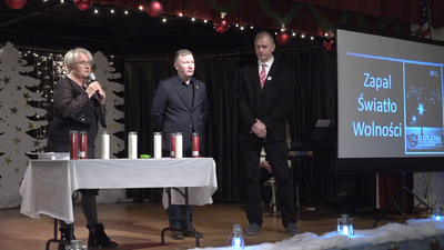 Światło Wolności w Szkole Polskiej Fundacji Kulturalnej w Clark, NJ – 13 grudnia 2019