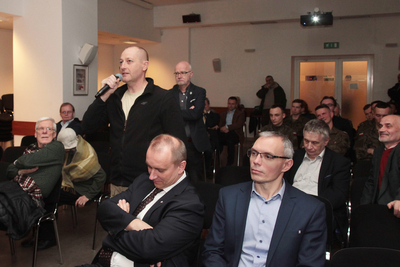 Wykład płk. Konrada Korpowskiego „II Konspiracja '53 – Przekaz '19+” – Warszawa, 17 grudnia 2019. Fot. Piotr Źycieński (IPN)