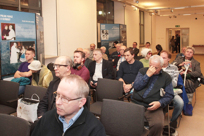 Prezentacja 33 numeru półrocznika naukowego „Pamięć i Sprawiedliwość” – Warszawa, 17 grudnia 2019. Fot. Piotr Życieński (IPN)