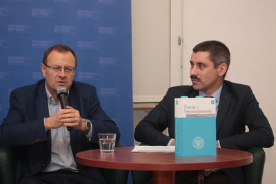 Prezentacja 33 numeru półrocznika naukowego „Pamięć i Sprawiedliwość” – Warszawa, 17 grudnia 2019. Fot. Piotr Życieński (IPN)