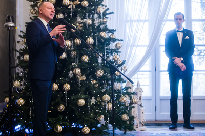 Prezentacja nowej serii wydawniczej Instytutu Pamięci Narodowej – „Literatura i Pamięć” – Warszawa, 18 grudnia 2019. Fot. Sławek Kasper (IPN)