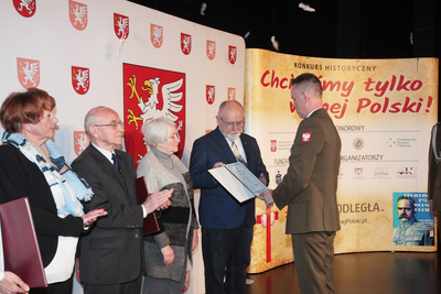 Pośmiertne mianowania dla bohaterów AK-WiN – Dębica, 10 stycznia 2020. Fot. Piotr Życieński (IPN)