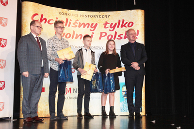 Podsumowanie międzywojewódzkiego konkursu „Chcieliśmy tylko wolnej Polski” – Dębica, 10 stycznia 2020. Fot. Piotr Życieński (IPN)