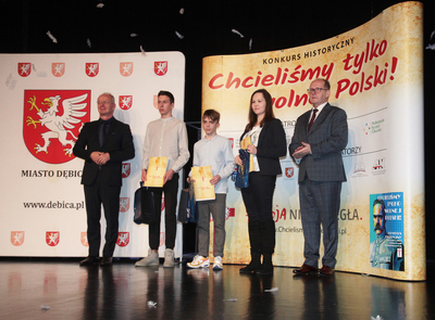 Podsumowanie międzywojewódzkiego konkursu „Chcieliśmy tylko wolnej Polski” – Dębica, 10 stycznia 2020. Fot. Piotr Życieński (IPN)