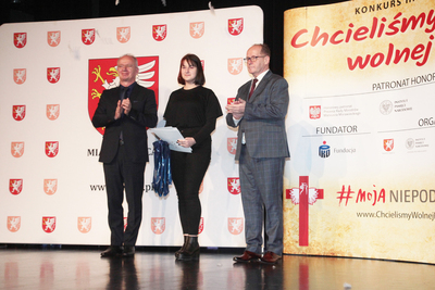 Podsumowanie międzywojewódzkiego konkursu „Chcieliśmy tylko wolnej Polski” – Dębica, 10 stycznia 2020. Fot. Piotr Życieński (IPN)