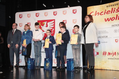 Podsumowanie międzywojewódzkiego konkursu „Chcieliśmy tylko wolnej Polski” – Dębica, 10 stycznia 2020. Fot. Piotr Życieński (IPN)