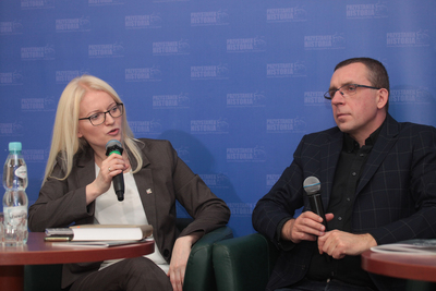 „Tajemnice śmierci Wacława Lipińskiego” – spotkanie z cyklu „Historia zza kulis” – Warszawa, 14 stycznia 2020. Fot. Piotr Życieński (IPN)