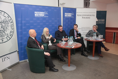 „Tajemnice śmierci Wacława Lipińskiego” – spotkanie z cyklu „Historia zza kulis” – Warszawa, 14 stycznia 2020. Fot. Piotr Życieński (IPN)