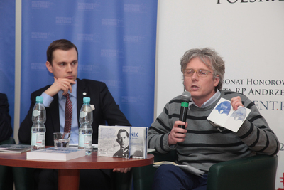 „Tajemnice śmierci Wacława Lipińskiego” – spotkanie z cyklu „Historia zza kulis” – Warszawa, 14 stycznia 2020. Fot. Piotr Życieński (IPN)