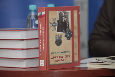 Prezentacja książki Mirosława Lewandowskiego „Ludwik Muzyczka »Benedykt«” – Warszawa, 17 stycznia 2020. Fot. Piotr Życieński (IPN)