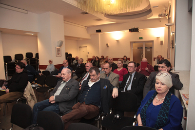 Prezentacja książki Mirosława Lewandowskiego „Ludwik Muzyczka »Benedykt«” – Warszawa, 17 stycznia 2020. Fot. Piotr Życieński (IPN)