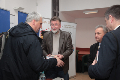 Prezentacja książki Mirosława Lewandowskiego „Ludwik Muzyczka »Benedykt«” – Warszawa, 17 stycznia 2020. Fot. Piotr Życieński (IPN)