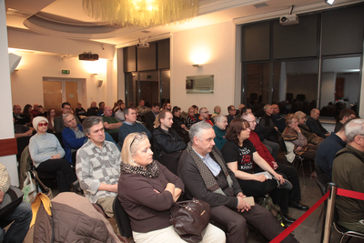 Z cyklu „Tajemnice bezpieki” dyskusja „Czy polskiej bankowości potrzebna jest lustracja?” – Warszawa, 20 stycznia 2020. Fot. Piotr Życieński (IPN)