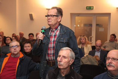 Z cyklu „Tajemnice bezpieki” dyskusja „Czy polskiej bankowości potrzebna jest lustracja?” – Warszawa, 20 stycznia 2020. Fot. Piotr Życieński (IPN)