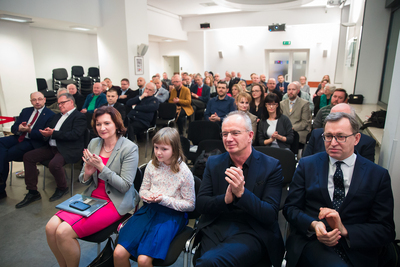 Spotkanie „W służbie dla prawdy. Wspomnienie o Zbigniewie Nawrockim (1959–2017)” – Warszawa, 21 stycznia 2020. Fot. Sławek Kasper (IPN)