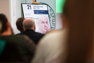 Spotkanie „W służbie dla prawdy. Wspomnienie o Zbigniewie Nawrockim (1959–2017)” – Warszawa, 21 stycznia 2020. Fot. Sławek Kasper (IPN)