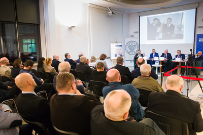 Spotkanie „W służbie dla prawdy. Wspomnienie o Zbigniewie Nawrockim (1959–2017)” – Warszawa, 21 stycznia 2020. Fot. Sławek Kasper (IPN)