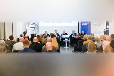 Spotkanie „W służbie dla prawdy. Wspomnienie o Zbigniewie Nawrockim (1959–2017)” – Warszawa, 21 stycznia 2020. Fot. Sławek Kasper (IPN)